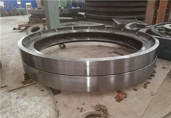 cement rotary kiln tyre and cement kiln parts and forging riding ring