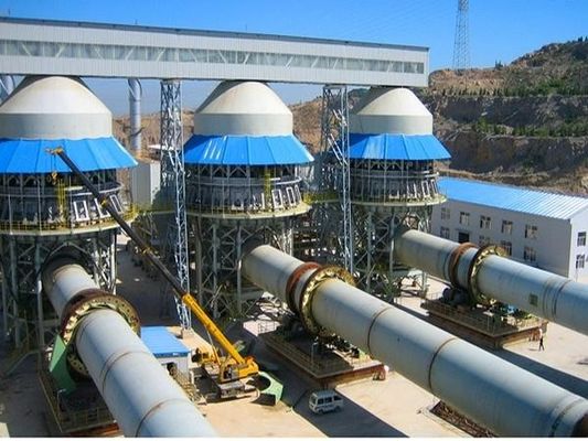 500-10000tpd Lime rotary Kiln For Cement Production Line and cement rotary kiln with long life and good quality