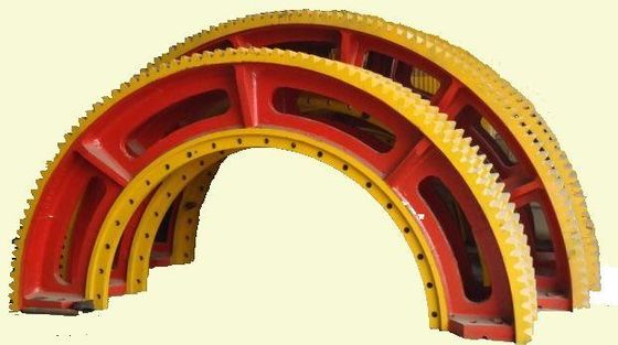 ball mill  Girth Gear and rotary kiln girth gear with 42crmo steel