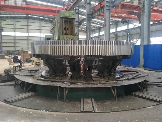 UNI EN ISO standard 120MT Big Mill Girth Gear For Rotary Kilns