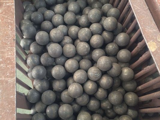 Diameter 30mm - 150mm Grinding Steel Mill Balls Forged Steel Ball