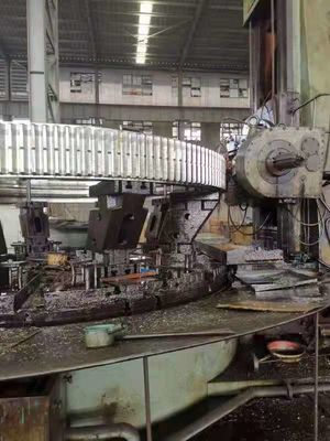 Diameter 100mm to 16000mm Spur Ring Gear Rotary Kiln Gear Ring For Ball Mill