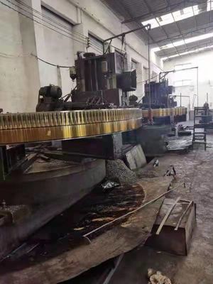 Diameter 100mm to 16000mm Spur Ring Gear Rotary Kiln Gear Ring For Ball Mill