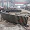 Cement Plant 70 Module 1000 TPD Rotary Kiln Gear Ring and spur gear
