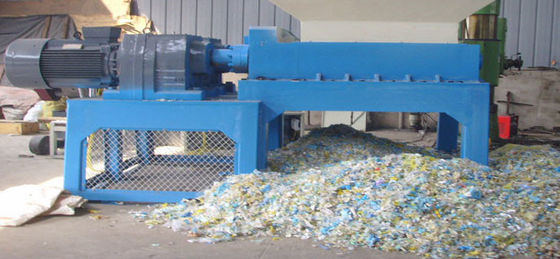 plastic shredder for plastic recycling plant and shredder machine with 2-3tph