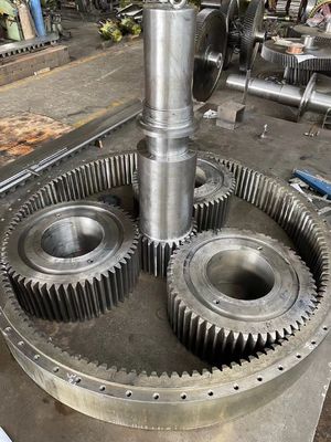 Custom Casting 20CrMnTi Spiral Bevel Gear For Mining Mill And Rotary Kiln