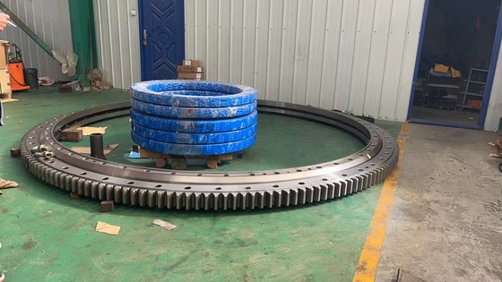 External Gear Slewing Ring Bearing Dia 200 - 11000 Mm And Stacker Bearing