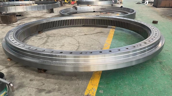 External Gear Slewing Ring Bearing Dia 200 - 11000 Mm And Stacker Bearing