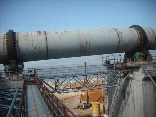 Chemical Field Cement Rotary Kiln Large Capacity Custom Lime Rotary Kiln