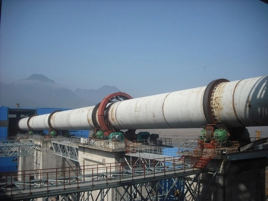 Chemical Field Cement Rotary Kiln Large Capacity Custom Lime Rotary Kiln