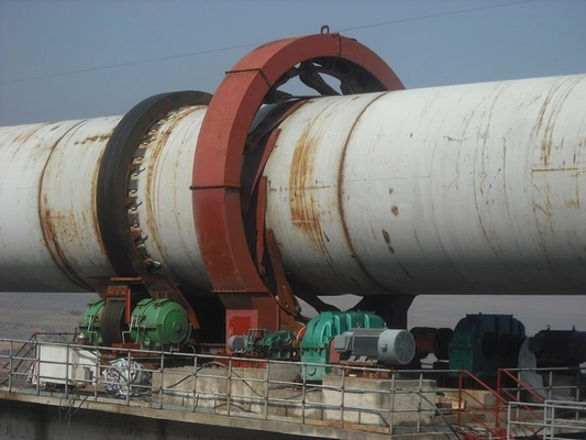 Chemical Field Cement Rotary Kiln Large Capacity Custom Lime Rotary Kiln