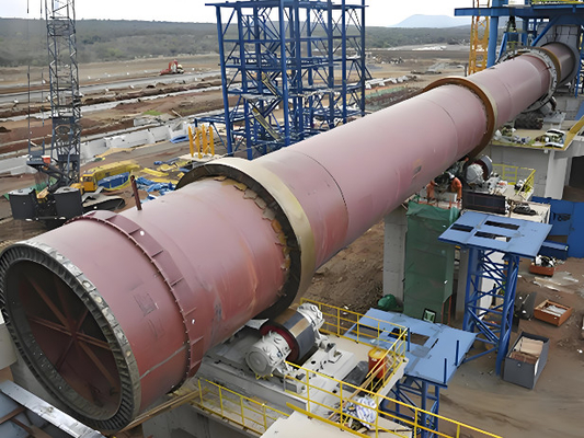 Large Cement Clinker Production Line Rotary Vertical Cement Kiln