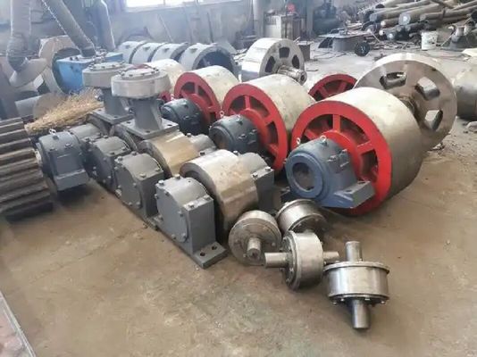 Customized High Temperature Resistant Rotary Kiln Idler Roller Gear Ring Accessories