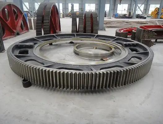 Wear-Resistant Low-Noise Rotary Kiln Large Gear Ring Large Industrial Accessory