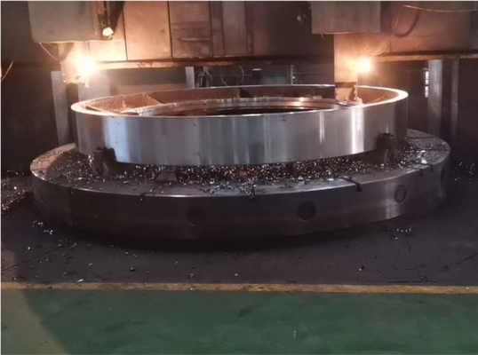 Ball Mill Large Ring Gear Wear-Resistant Cast Steel Gear Alloy Steel Support Customization