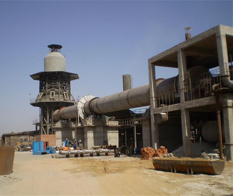 Complete Production Laterite Nickel Calcination Rotary Kiln 12000t/D