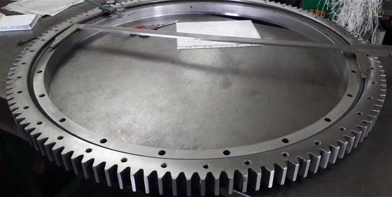 Double Row Dia 10000mm Cross Roller Slewing Bearing and stacker bearing and marine bearuing factory price