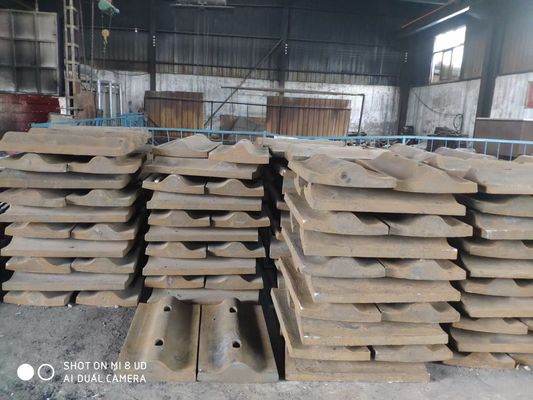 High Manganese Steel Casting Mn18Cr2 Ball Mill Liners Plate For Grinding